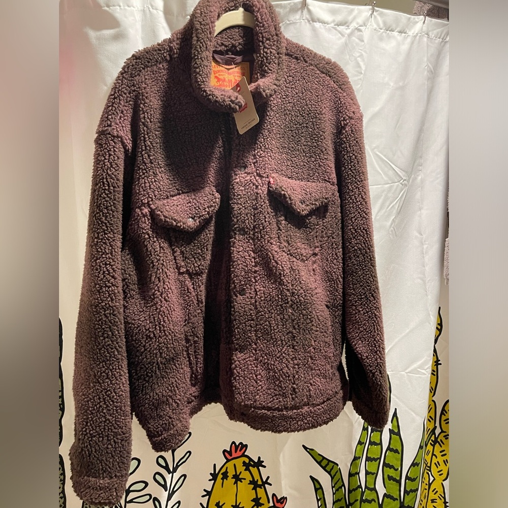 Levi's Men's Cozy Vintage Sherpa Trucker Jacket